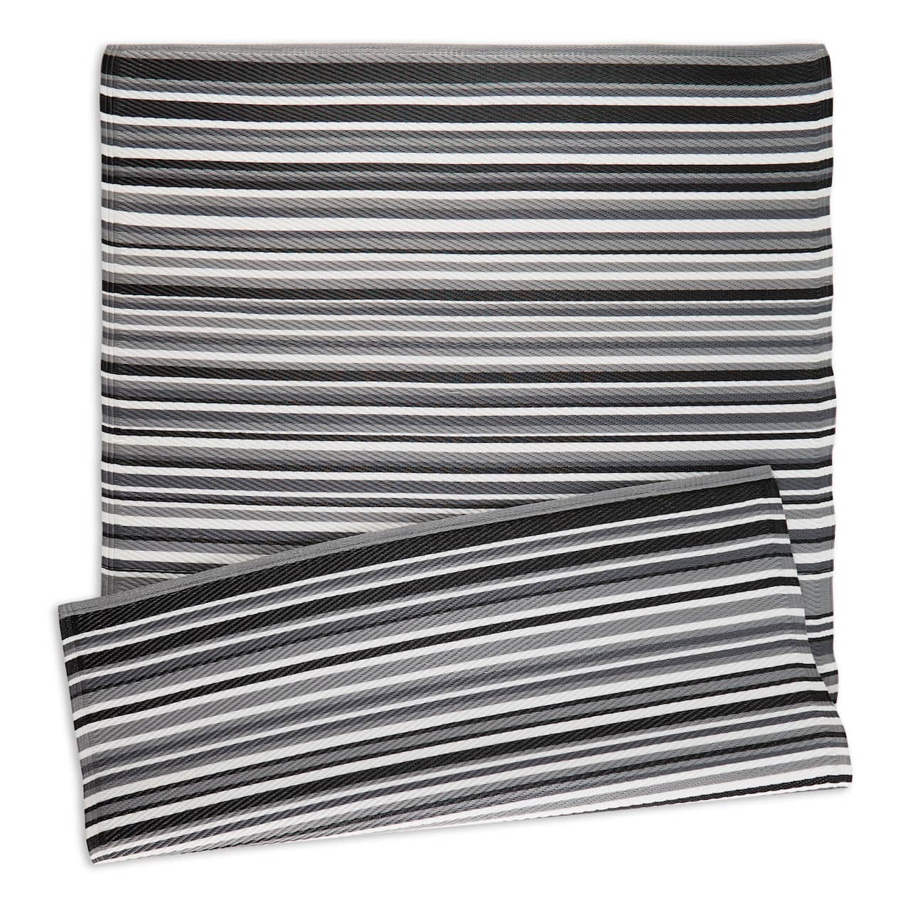DII® Multi Tone Striped Outdoor Rug, 4ft. x 6ft.